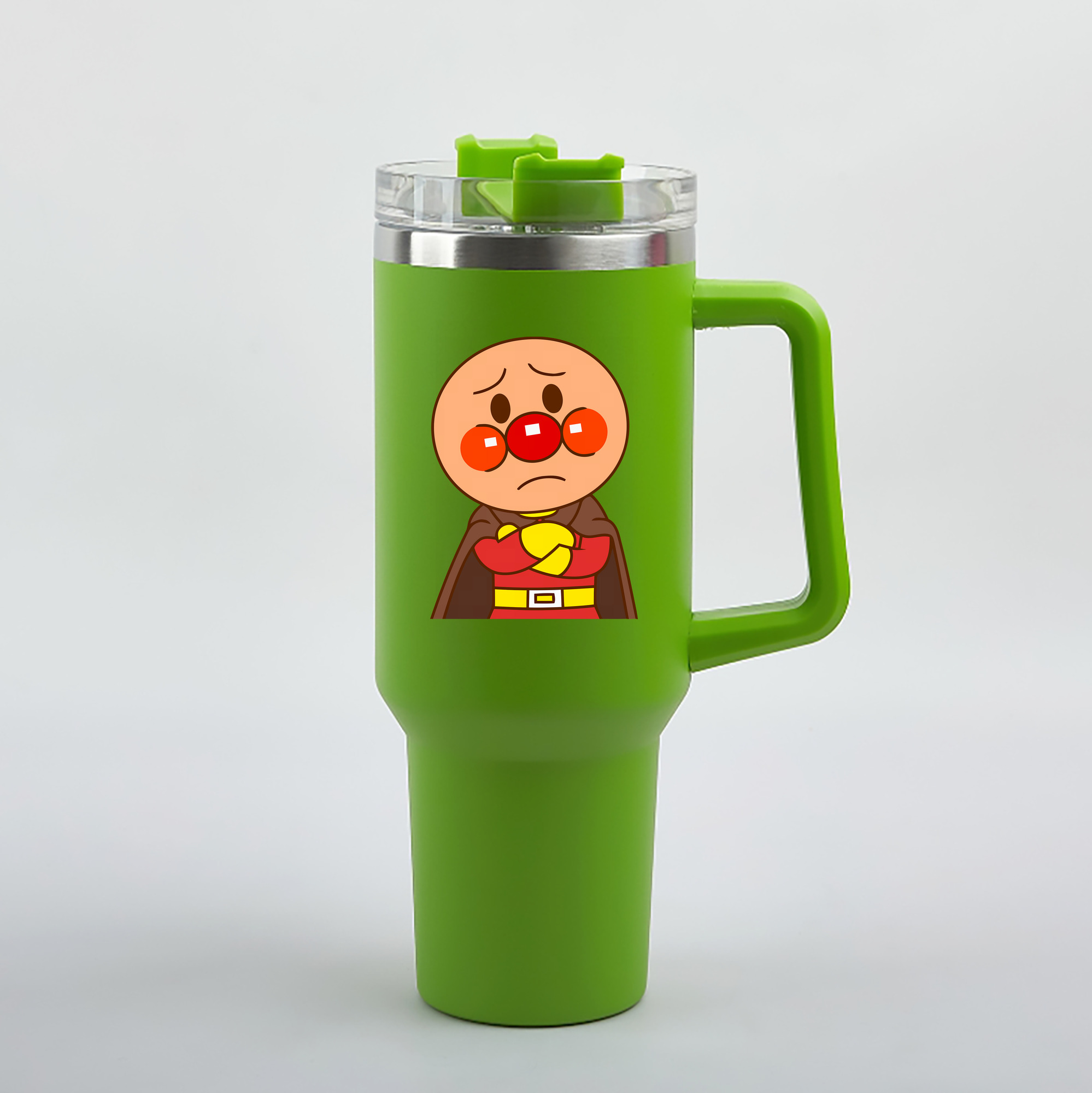 （画像用） アンパンマン Anpanman 1200mL車用タンブラー（カラープリント）